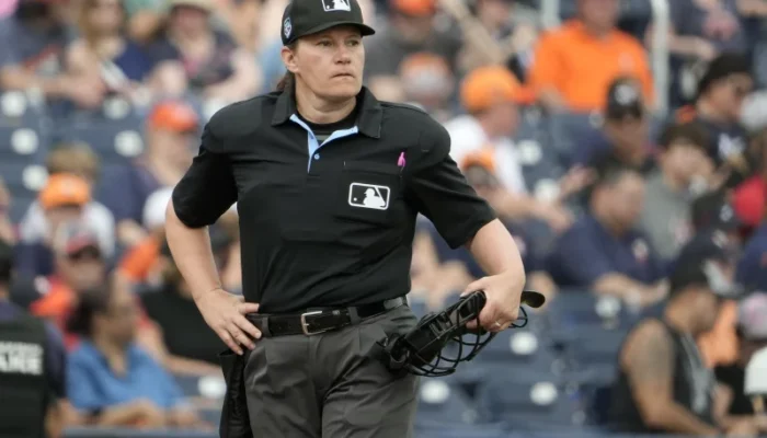 MLB’s first female umpire to debut. Here’s other women who broke officiating barriers